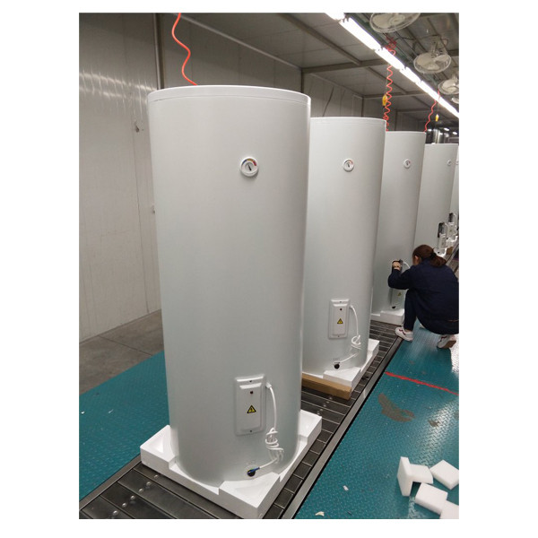 Industriell elektrisk varmvattenfläktkanalvärmare med fläkt 
