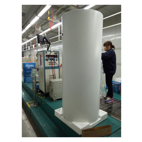 Elektrisk varmvattenberedare i aluminium för solvattenberedare 