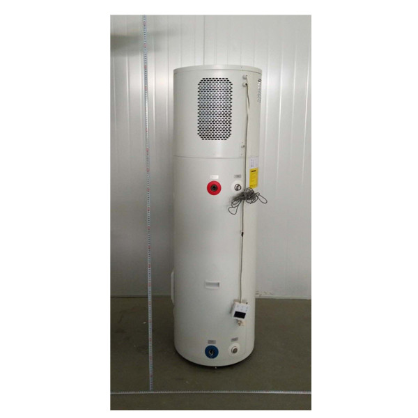 Varmvattenberedare som tillför varmvatten / skurbad / simbassäng / tappvarmvatten / villaresidens / luftvärmepump