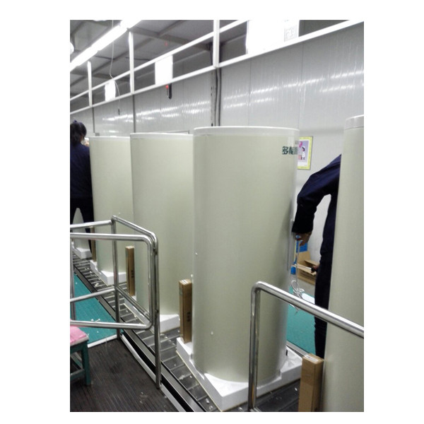 Kompakt 100 liters horisontell expansionsbehållare för sanitärt varmvatten 