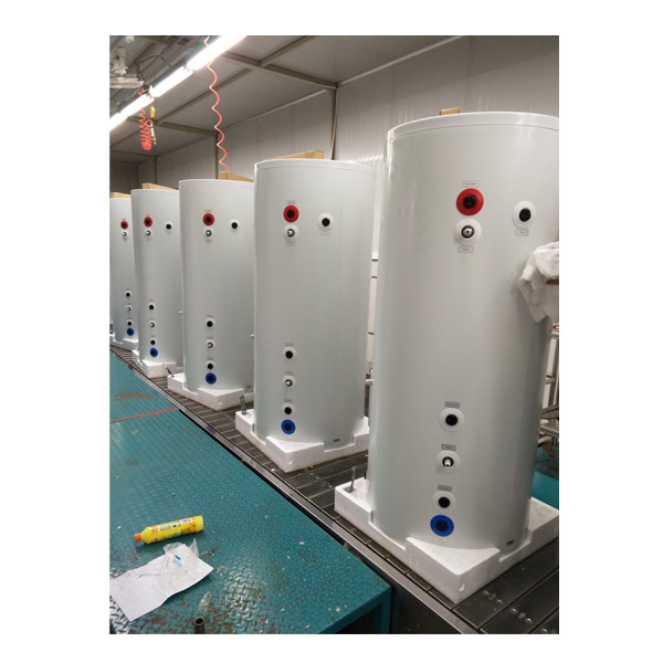 Vattenkylande luftkompressorsystem med lufttank, lufttork och filter 