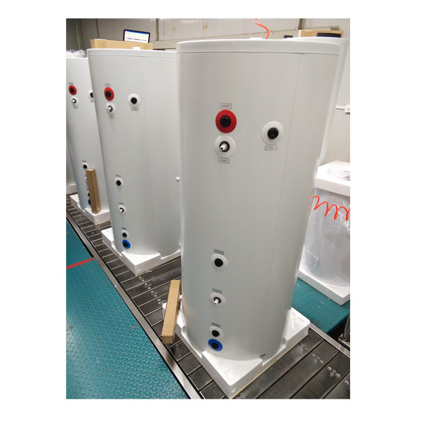 100 ~ 20000L flytande lagringstank matkvalitet rostfritt stål tank varmvattenförvaringstank 