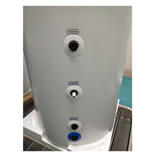 300 liters vertikal trycksatt varmvattenberedare med värmeväxlare 