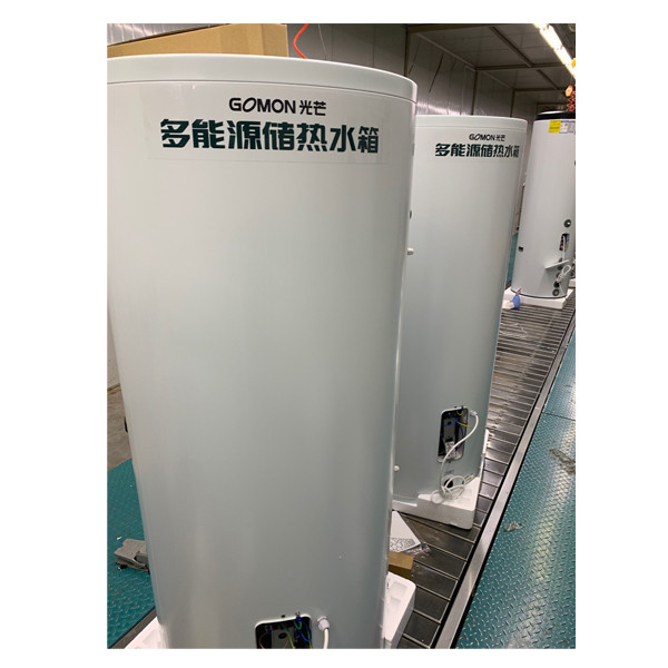 2000L rostfritt stål vattentank för vattenbehandlingssystem 