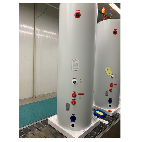 Rostfritt stål 304 varmvattenförvaringstank med isolerad PU-plattpanel för kallt område 