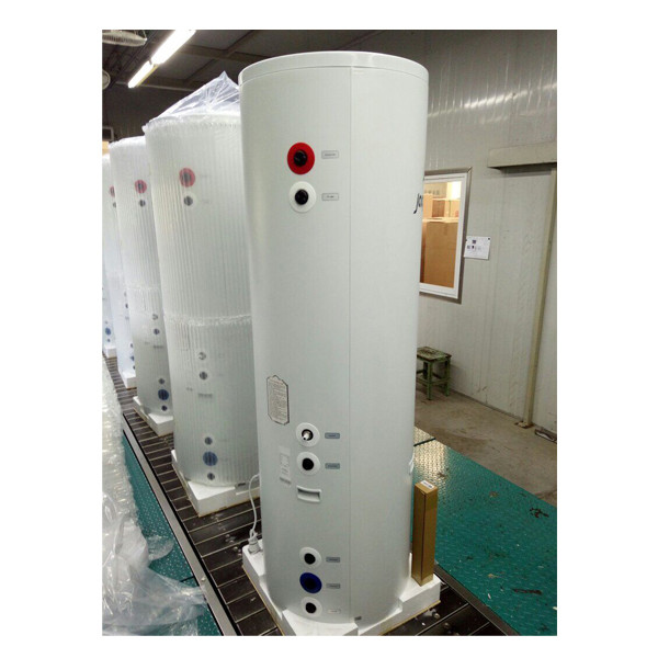 Vattentrycksförstärkarsystem med 22 Gal-brunnstankar 