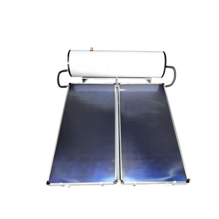 Grekland solfångare lasersvetsad aluminiumabsorberingsplattor solfångare platt plåt delad tryckbalkong solvattenberedare