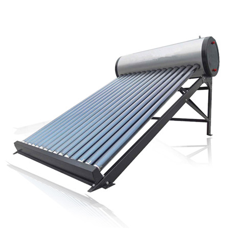Trycksatt icke-tryck solvarmvattenberedare Solrör Solar Geyser Solar Vacuum Tubes Solar Panel with Solar Keymark En12976