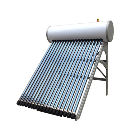 Rostfritt stål icke-trycksatt solvattenvärmare för hemmet