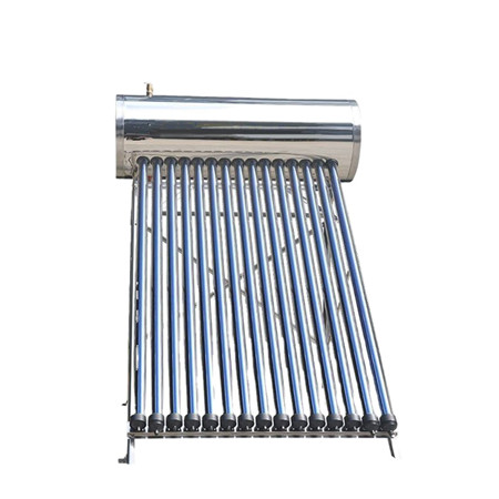 Solar Thermal Collector Blue Selective Flat Plate Solar Collector Evacuated Tube