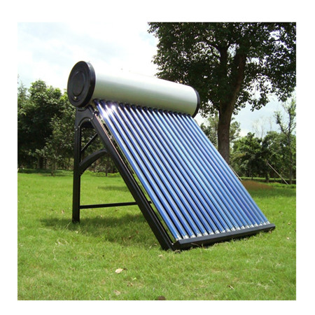 Suntask solpanel för varmvattenprojekt