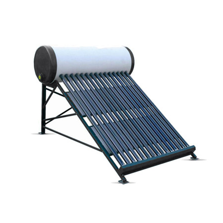 Solsystem Vattentank Rostfritt stål Kompakt tryckfritt värmepip Solenergi Varmvattenberedare Solfångare Vakuumrör Solreservdelar