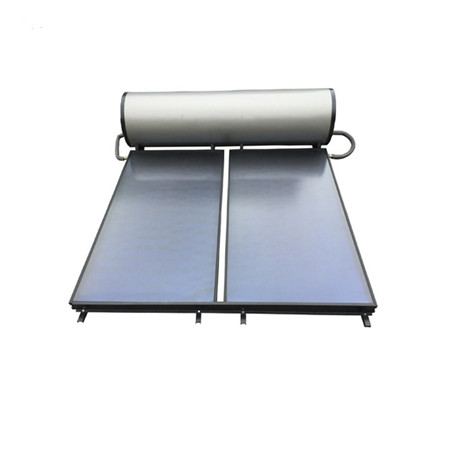 Ej tryckfri passiv solvattenberedare med ram 100L i rostfritt stål