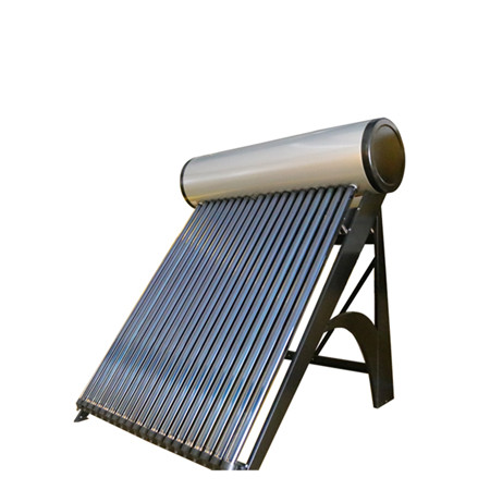 Blå Titanium Coating Flat Panel Solar Collector Solar Water Heater