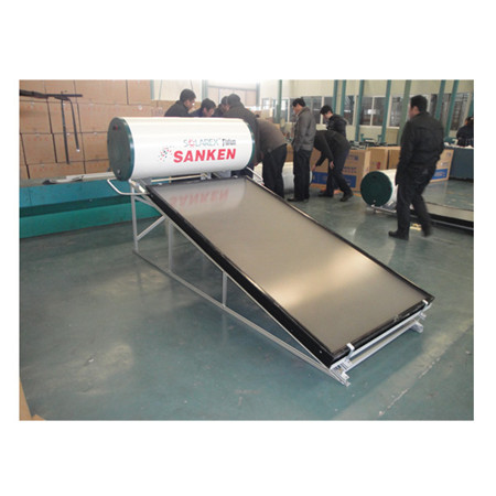 Kinesiskt kvalificerat fabriks solenergisystemprojekt Mainfold vakuumrör med olika typer av reservdelar Fäste Vattenbehållare
