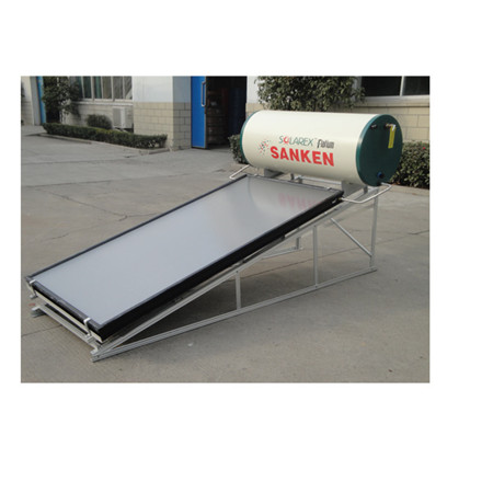 Solvattenvärmare Reservdelar Rostfritt stål Vattentank Galvaniserat fäste Vakuumrör Värmerör för solprojekt med platt panel