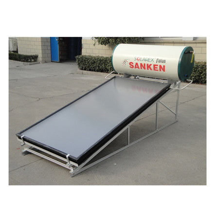 Högkvalitativt kopparrörsmaterial Flat Panel Plate Solar Water Heat Collectors